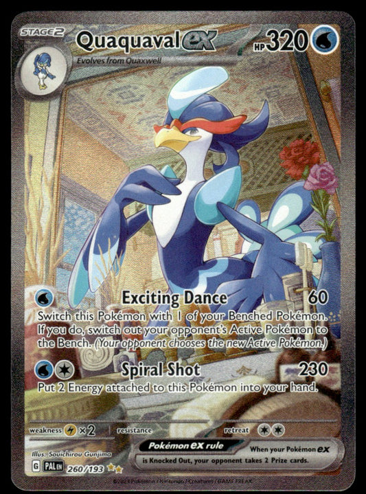 Quaquaval ex 260/193 - Paldea Evolved - Scarlet & Violet