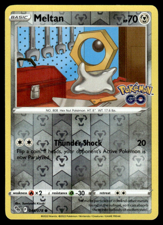 Meltan 045/078 Reverse - Pokémon GO - Sword & Shield