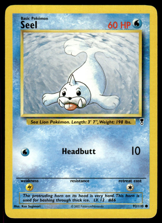 LP Seel 92 No Holo - Legendary Collection