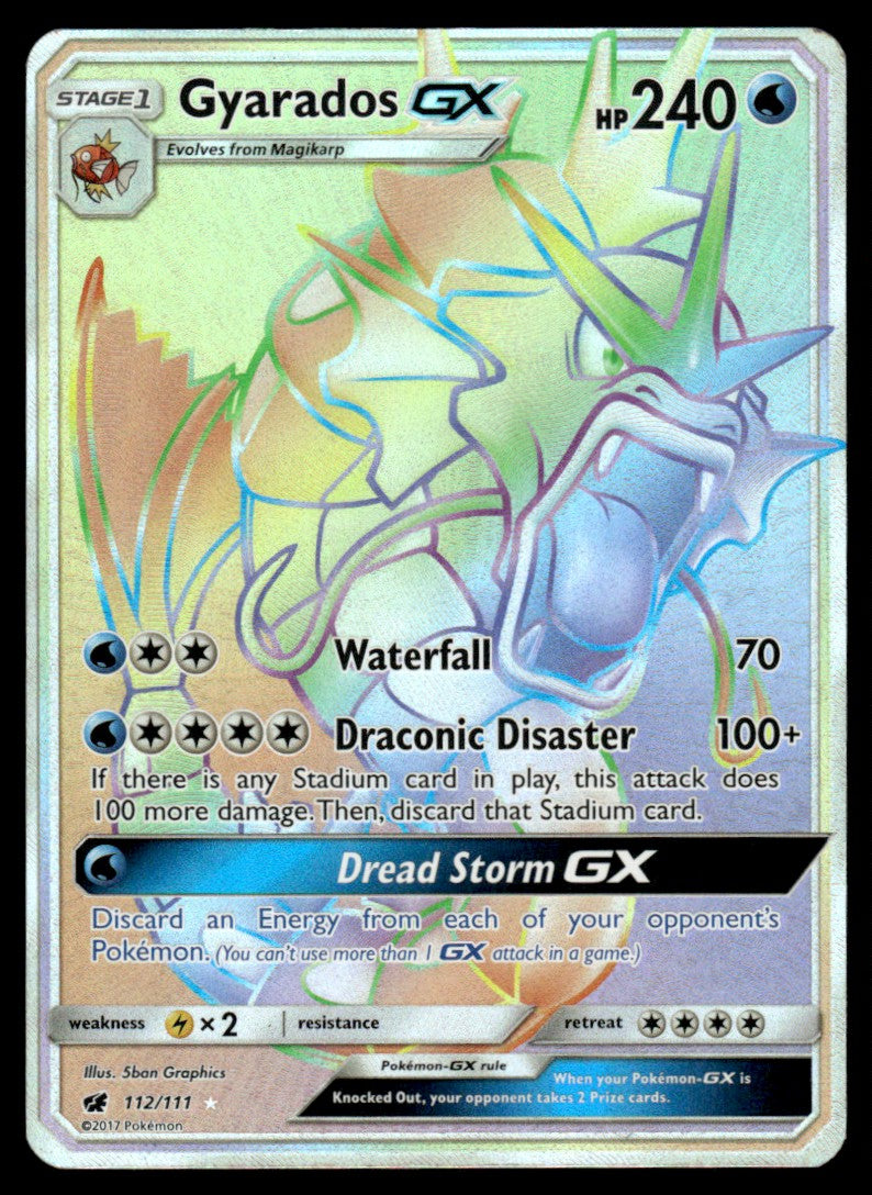 NM Gyarados-GX 112 - Crimson Invasion