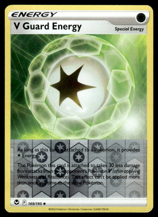 V Guard Energy 169/195 Reverse - Silver Tempest - Sword & Shield