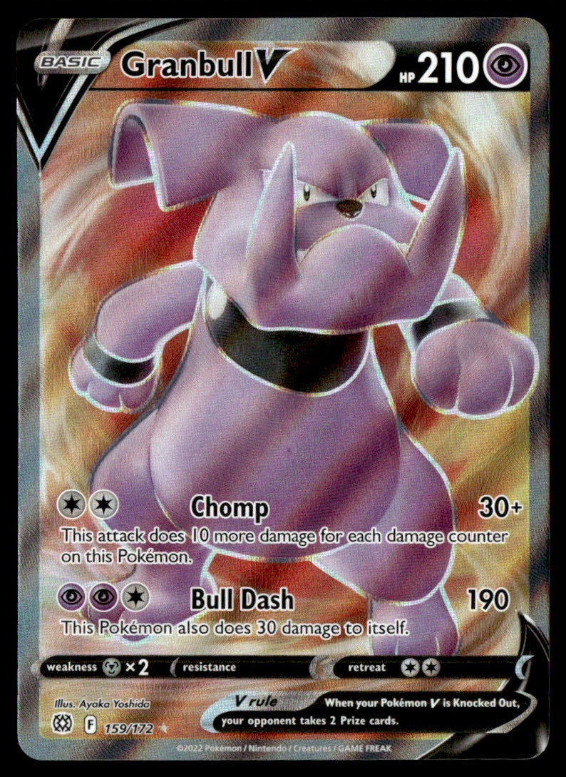 Granbull V 159/172 - Brilliant Stars - Sword & Shield
