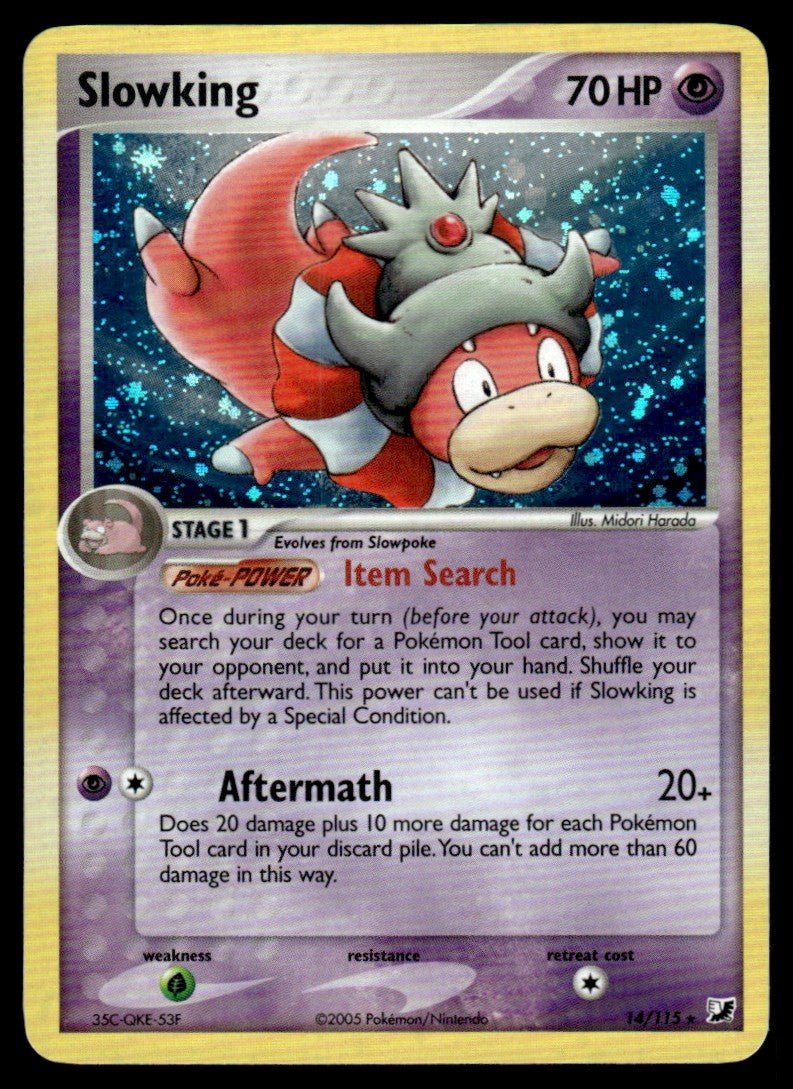 LP - Slowking 14 - Holo - Unseen Forces