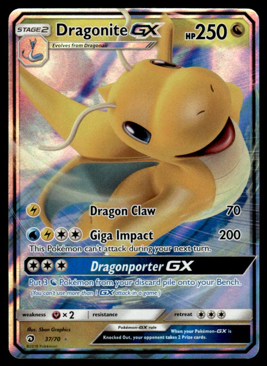 NM Dragonite-GX 37 - Dragon Majesty