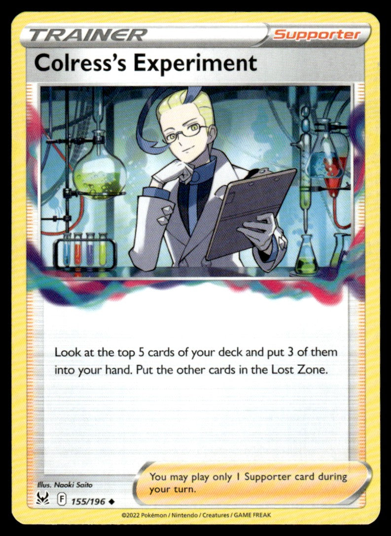 Colress’s Experiment 155/196 Uncomon - Lost Origin - Sword & Shield