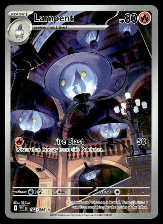 Lampent 102/086 - White Flare - Scarlet & Violet
