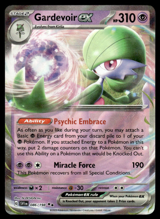 Gardevoir ex 086/198 - Scarlet & Violet Base Set - Scarlet & Violet