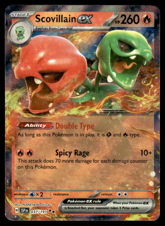 Scovillain ex 037/191 - Surging Sparks - Scarlet & Violet