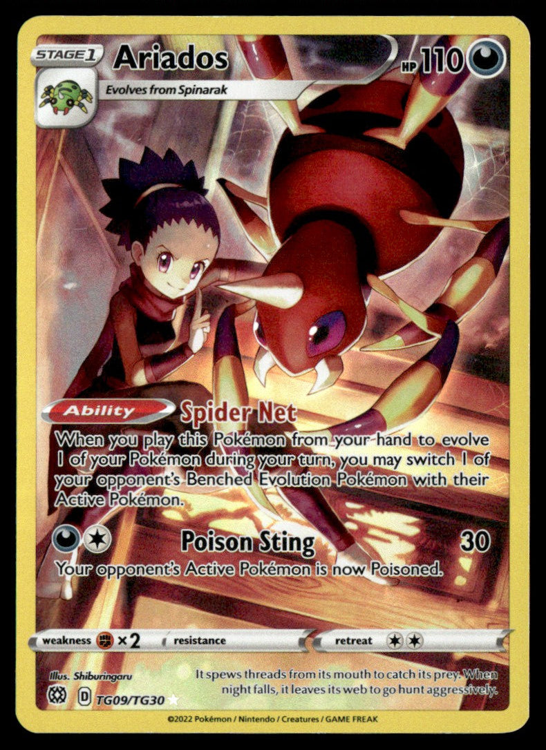 Ariados TG09/TG30 - Brilliant Stars - Trainer Gallery - Sword & Shield