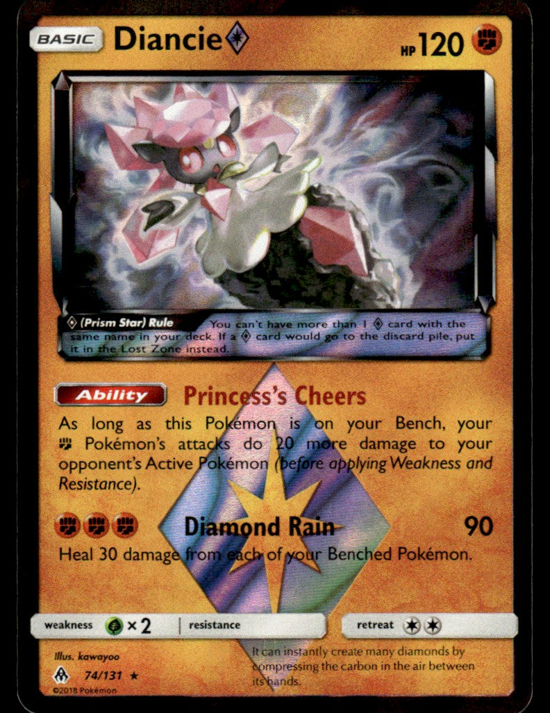 Diancie Prism Star 74 - Forbidden Light