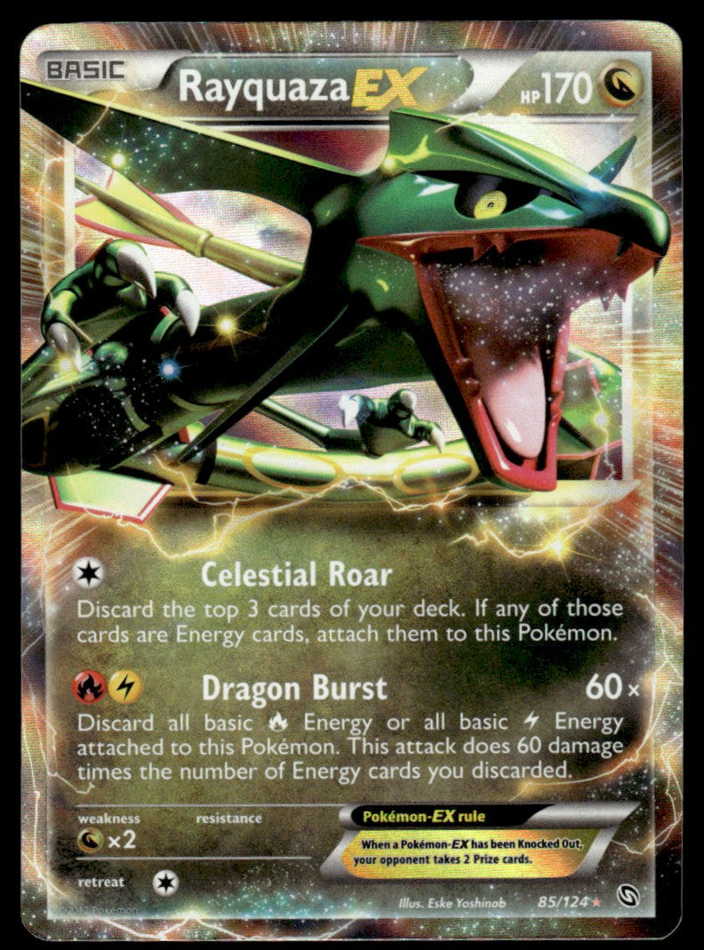 LP Rayquaza-EX 85 - Dragons Exalted