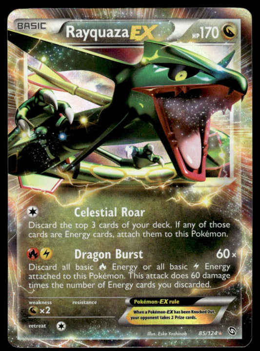 LP Rayquaza-EX 85 - Dragons Exalted