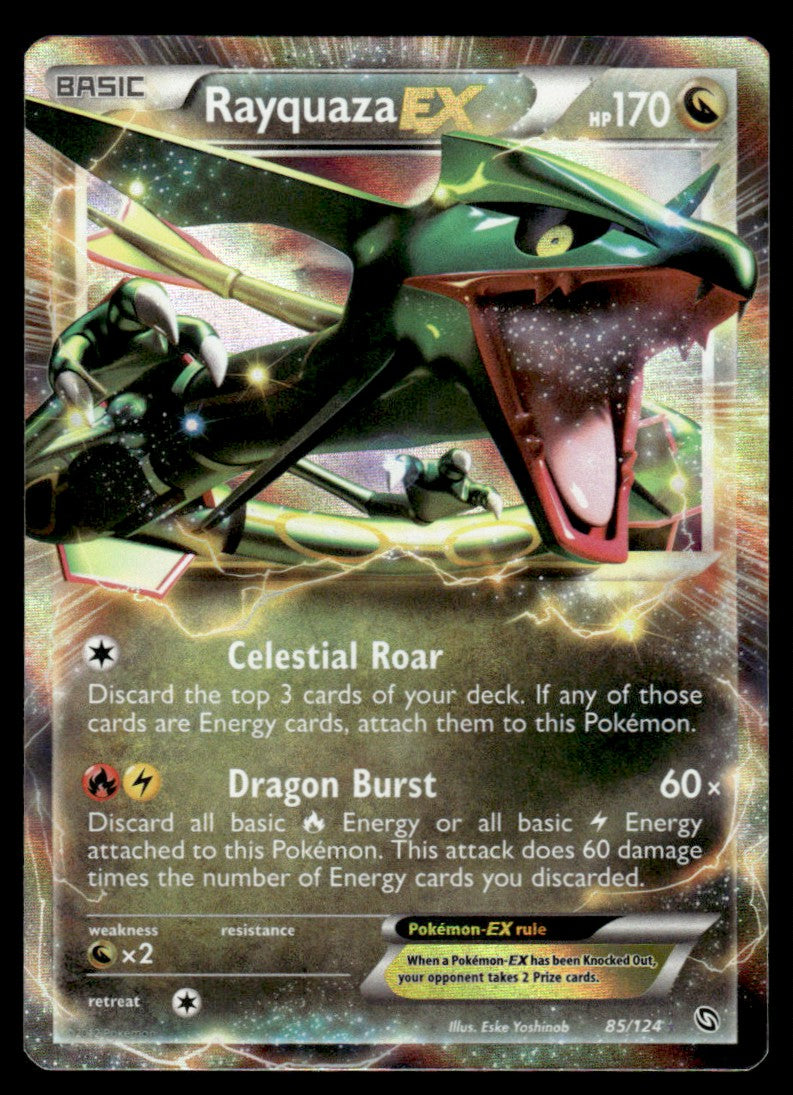 LP Rayquaza-EX 85 - Dragons Exalted