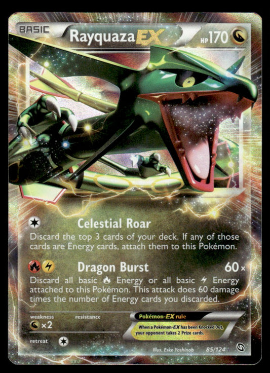 LP Rayquaza-EX 85 - Dragons Exalted