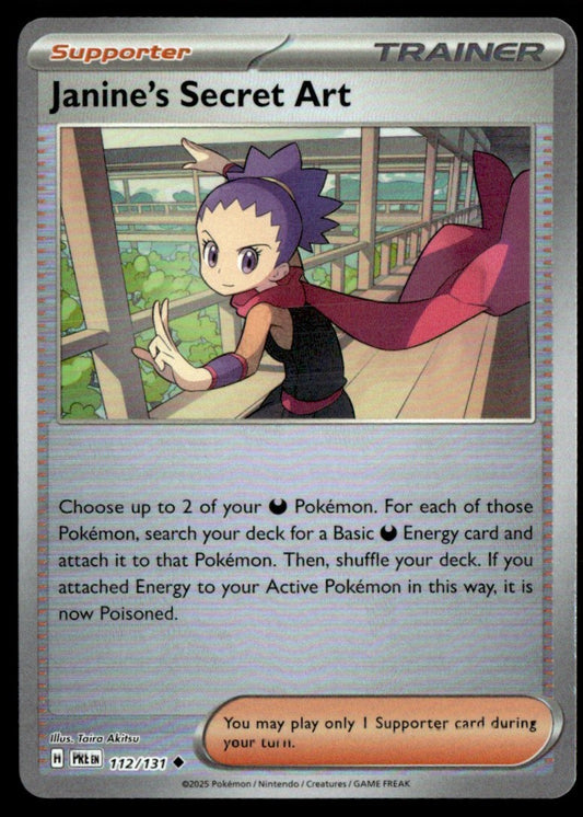 Janine's Secret Art (Poke Ball Pattern) 112/131 - Prismatic Evolutions - Scarlet & Violet