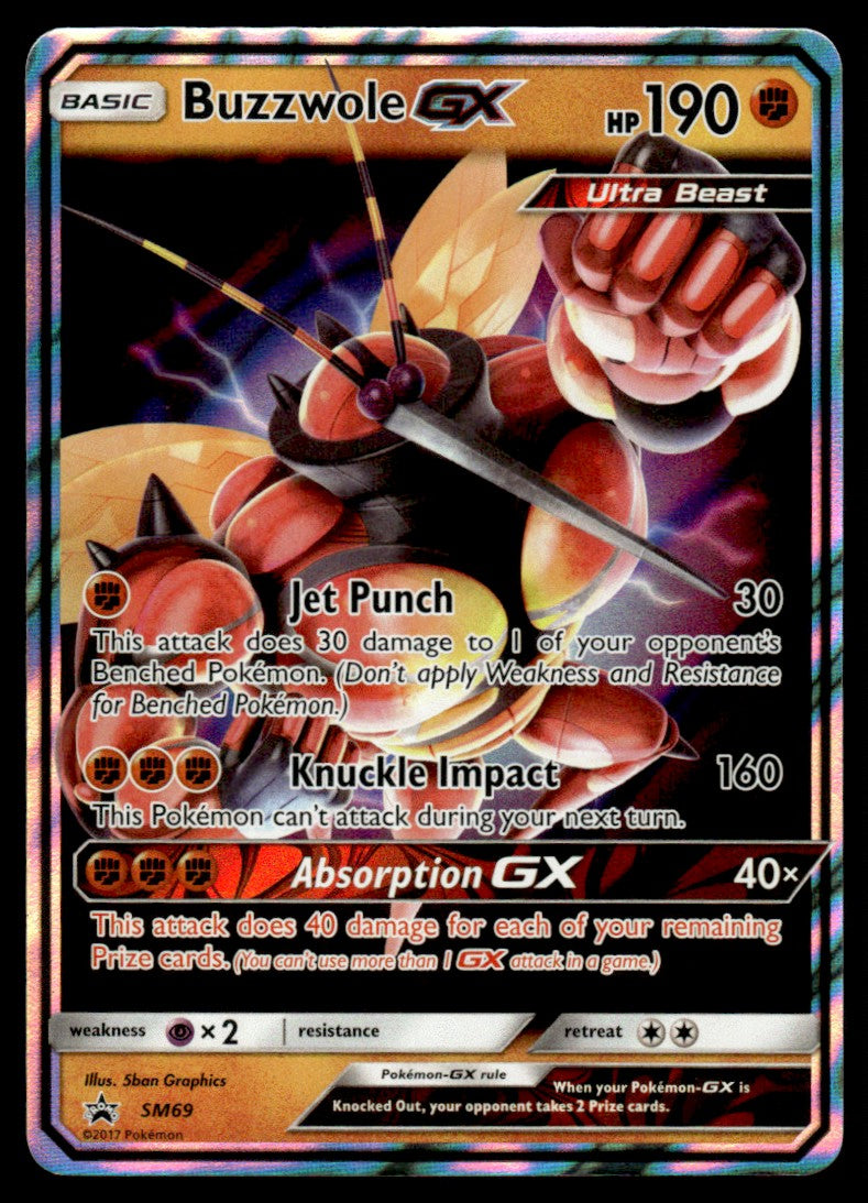 NM Buzzwole-GX SM69 - Sun & Moon Promos