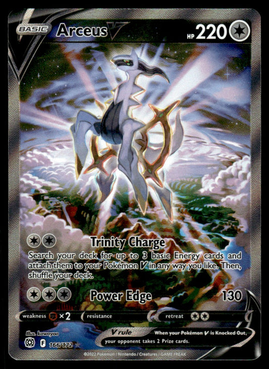 Arceus V 166/172 Comun - Brilliant Stars - Sword & Shield