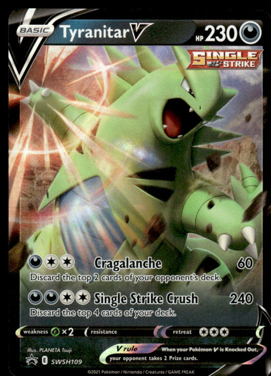 Tyranitar V SWSH109 - Sword & Shield Promos - Sword & Shield