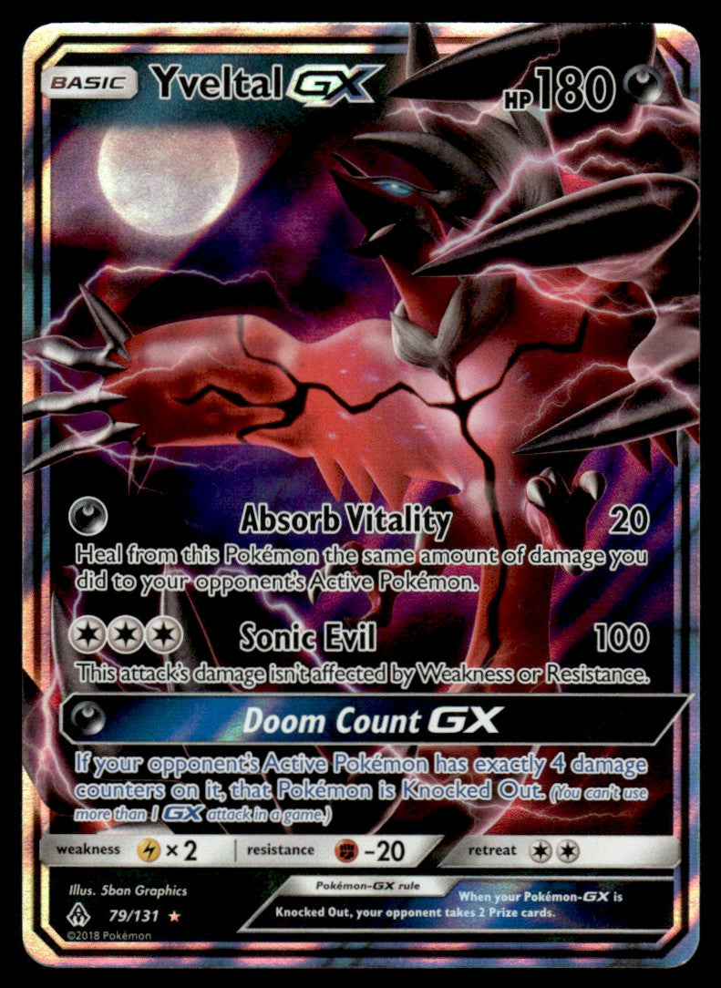 NM Yveltal GX 79 - Forbidden Light