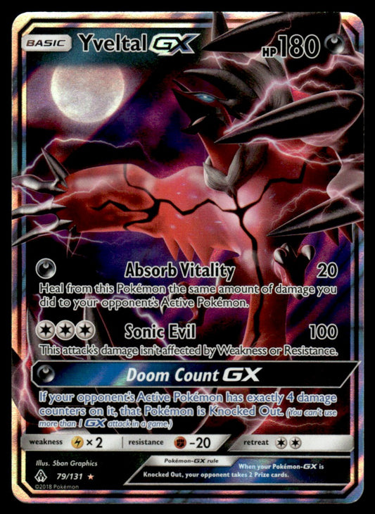 NM Yveltal GX 79 - Forbidden Light
