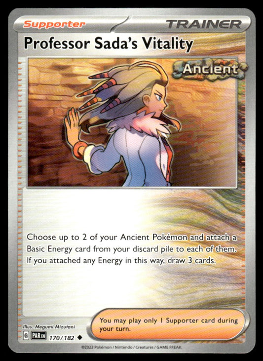 Professor Sada's Vitality 170/182 Uncomon - Paradox Rift - Scarlet & Violet