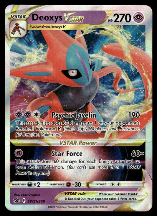 Deoxys VSTAR SWSH268/PRSS - Sword & Shield Promos - Sword & Shield