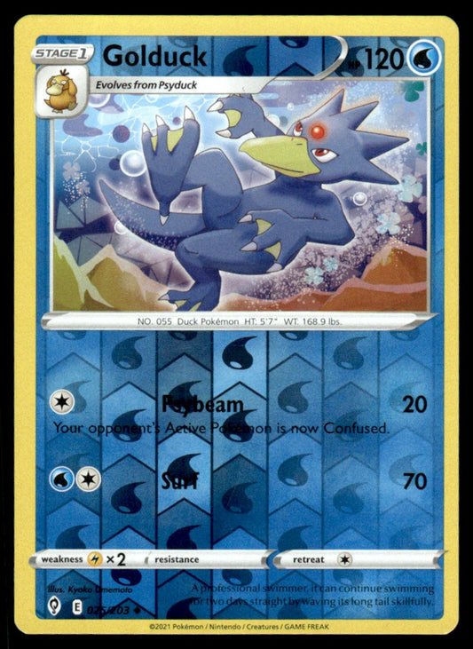 Golduck 025/203 Reverse - Evolving Skies - Sword & Shield
