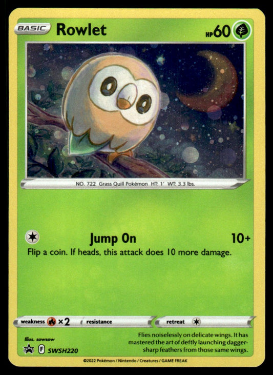 Rowlet SWSH220/PRSS - Sword & Shield Promos - Sword & Shield