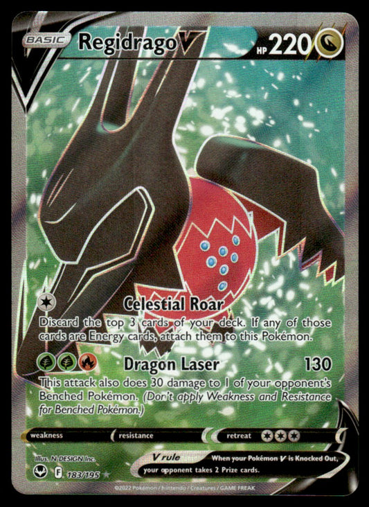 Regidrago V 183/195 - Silver Tempest - Sword & Shield