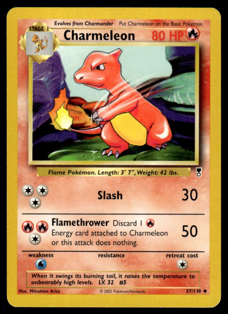 LP Charmeleon 37 No Holo - Legendary Collection