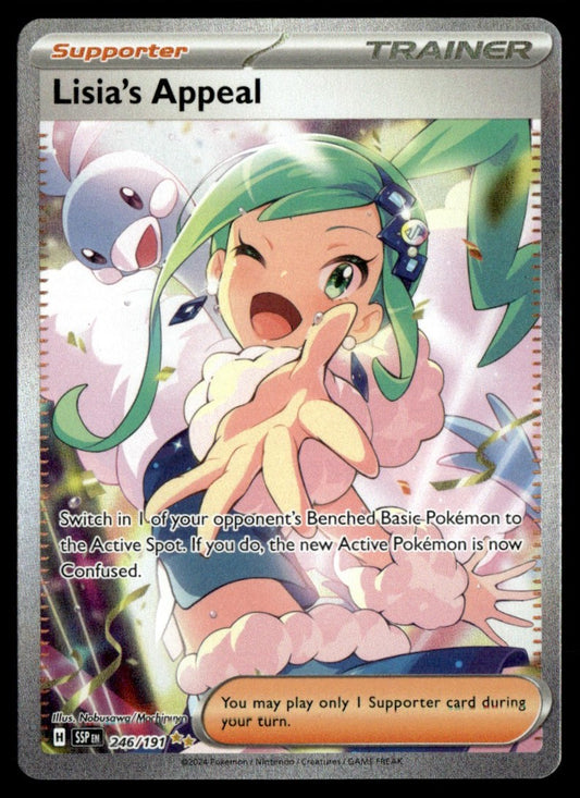 Lisia's Appeal 246/191 - Surging Sparks - Scarlet & Violet