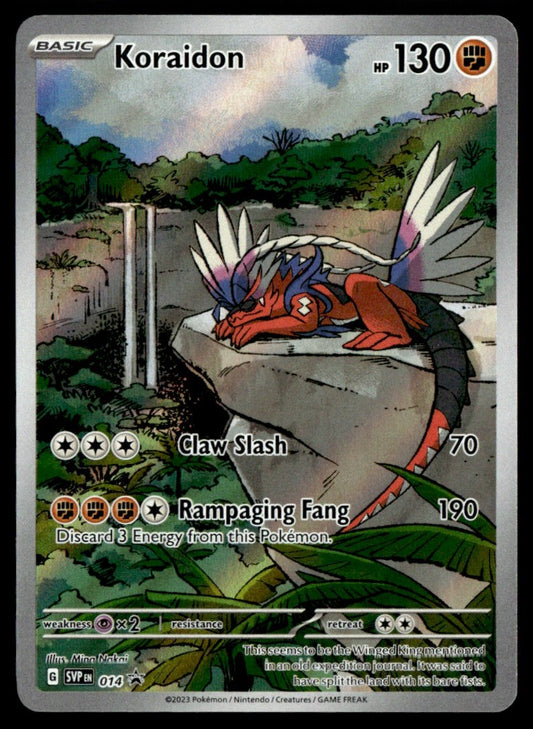 Koraidon 014/PRSV - Scarlet & Violet Promos - Scarlet & Violet