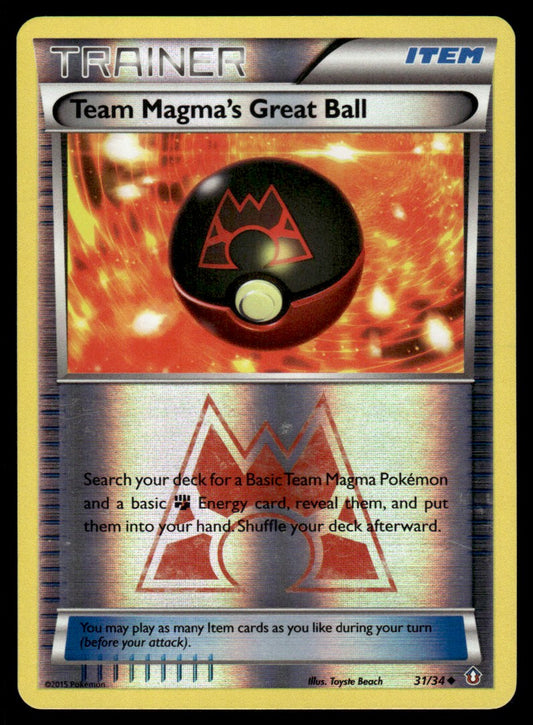 NM - Team Magma’s Great Ball 31 - Reverse - Double Crisis