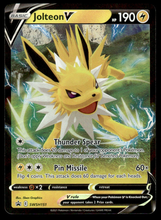 Jolteon V SWSH151 - Sword & Shield Promos - Sword & Shield