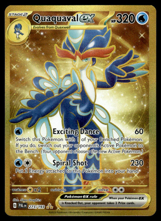 Quaquaval ex 273/193 - Paldea Evolved - Scarlet & Violet
