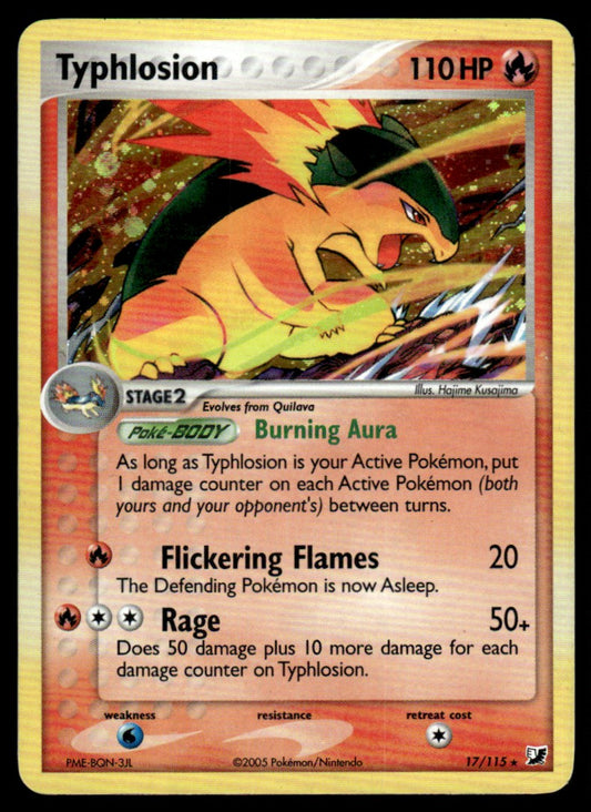 LP - Typhlosion 17 - Holo - Unseen Forces
