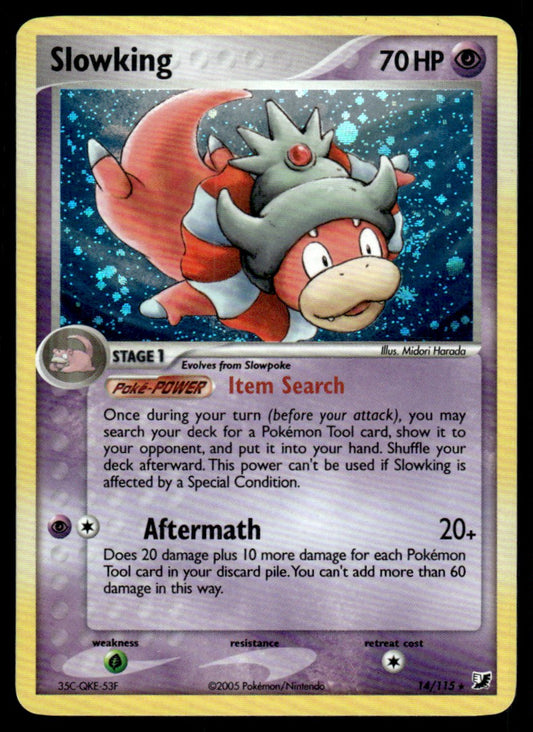 LP - Slowking 14 - Holo - Unseen Forces