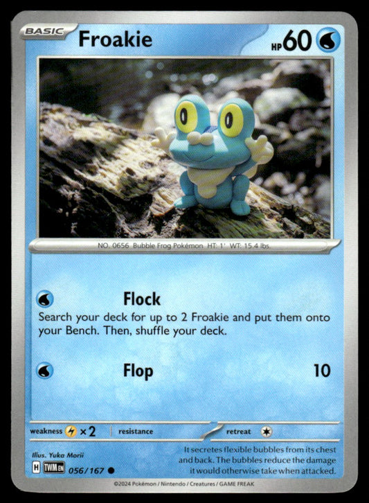 Froakie 056/167 Comun - Twilight Masquerade - Scarlet & Violet