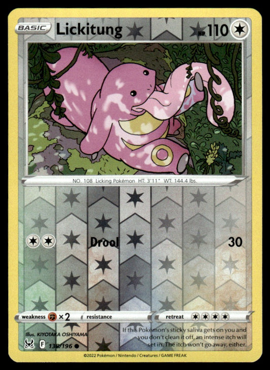 Lickitung 138/196 Reverse - Lost Origin - Sword & Shield