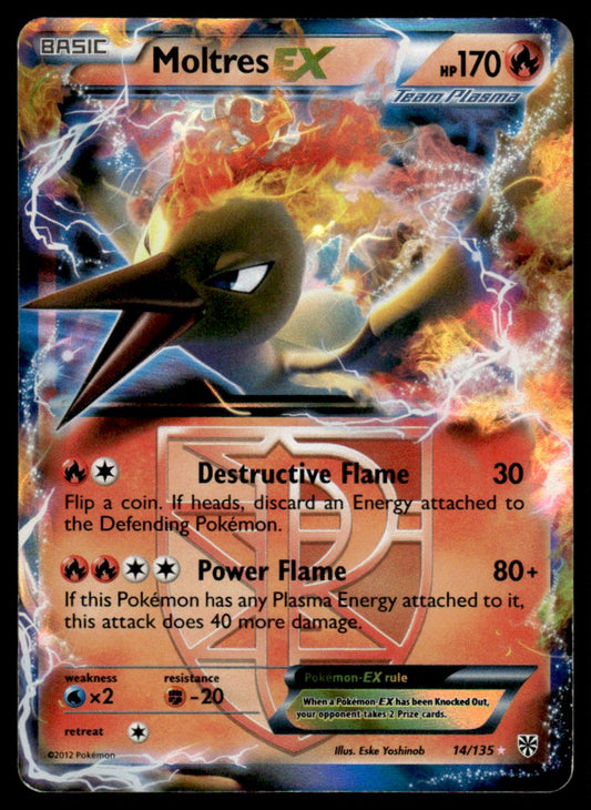 LP Moltres EX 14 - Plasma Storm