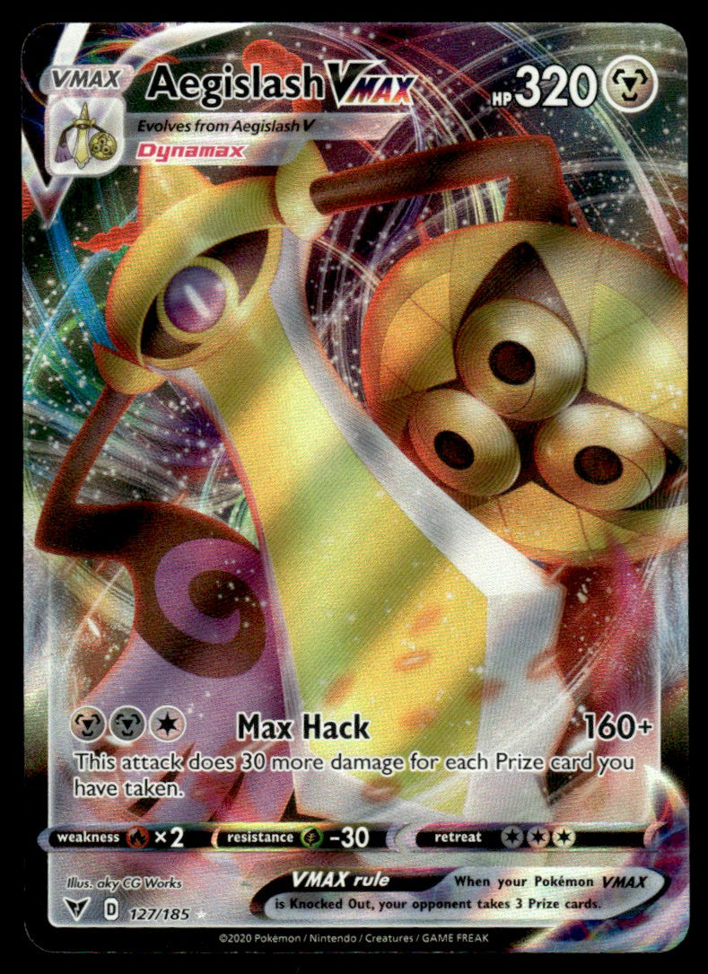 Aegislash VMAX 127/185 - Vivid Voltage - Sword & Shield