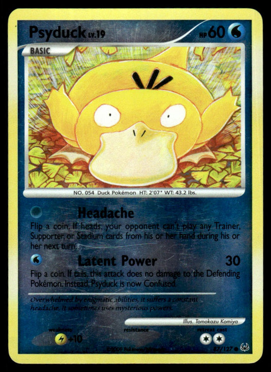 LP - Psyduck 87 - Reverse - Platinum