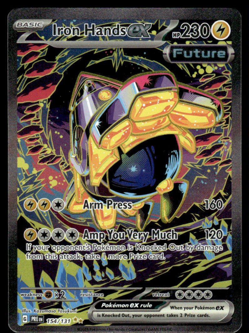 Iron Hands ex 154/131 - Prismatic Evolutions - Scarlet & Violet