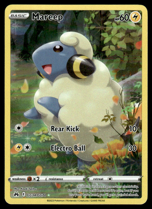 Mareep GG34/GG70 - Crown Zenith - Galarian Gallery - Sword & Shield