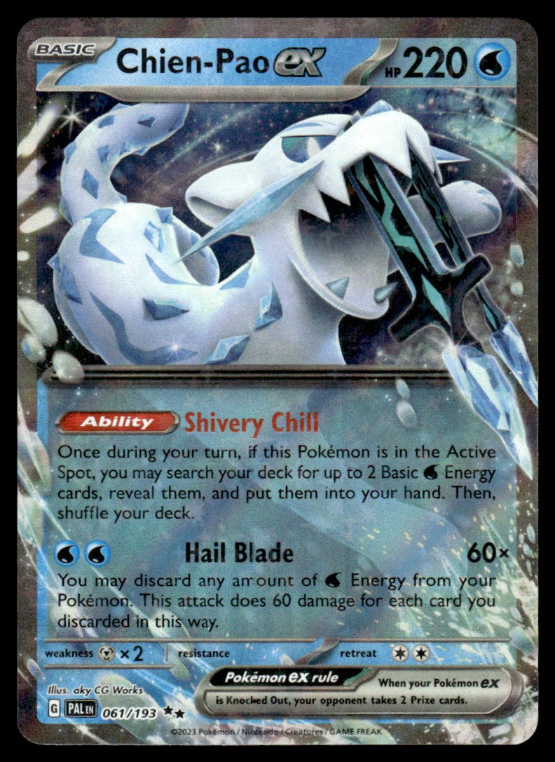 Chien-Pao ex 061/193 - Paldea Evolved - Scarlet & Violet