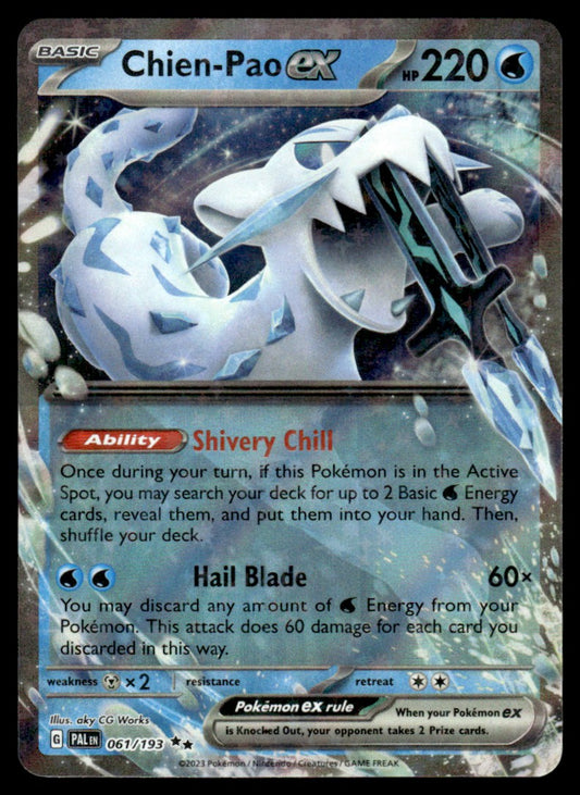 Chien-Pao ex 061/193 - Paldea Evolved - Scarlet & Violet
