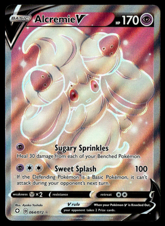 Alcremie V 064/072 - Shining Fates - Sword & Shield
