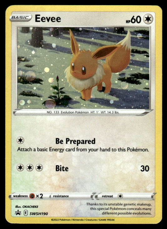 Eevee (Cosmo Holo) SWSH190/PRSS - Sword & Shield Promos - Sword & Shield