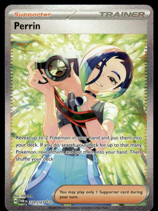 Perrin 220/167 - Twilight Masquerade - Scarlet & Violet