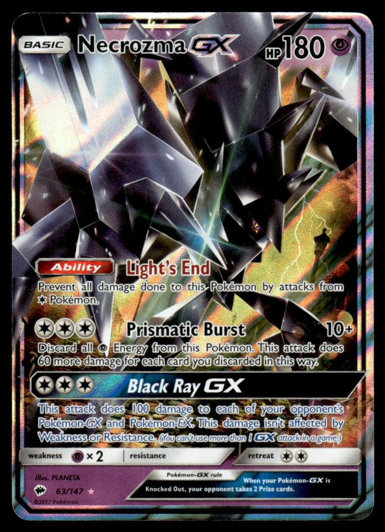 NM Necrozma-GX 63 - Burning Shadows